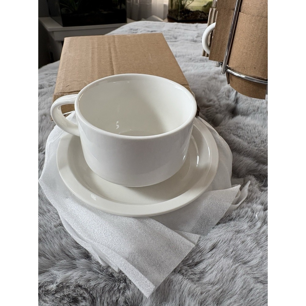 espresso cup set with holder 4 cups 4 saucers
